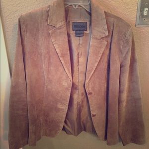 Brandon Thomas Suede Leather Jacket